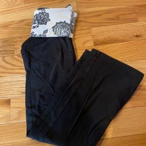 Lace Rose Yoga pants